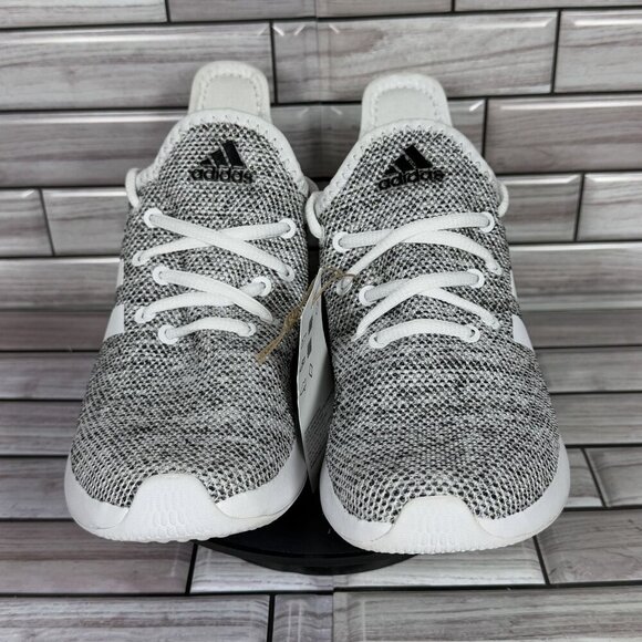 Adidas Women's Grey Cloudfoam Pure SPW Running Sneakers Shoe Size 6.5-NEW - Picture 3 of 8